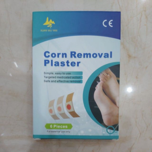 Hộp 6 miếng dán mụn cóc, mắt cá, mụn cơm, vết chai