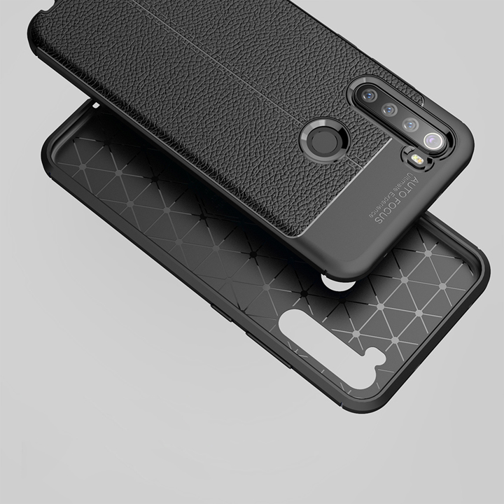 Ốp lưng Xiaomi Redmi Note 8 silicon giả da Auto Focus