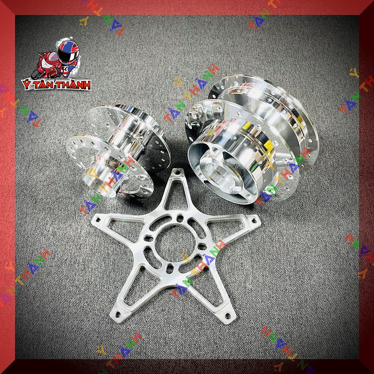 Cặp đùm satria,raider fi mạ crom ms34