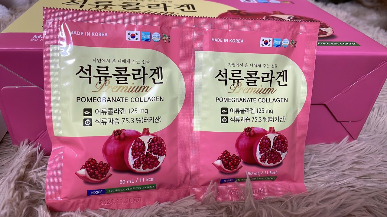 [HCM 50 ml x 20 góI] Tinh chất LỰU COLLAGEN - Pomegranate Collagen Premium