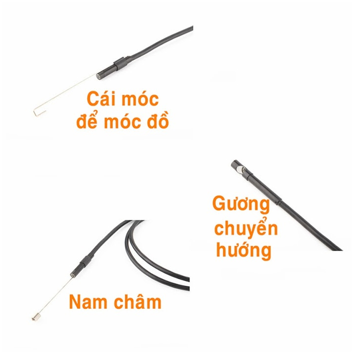 Camera nội soi 5.5mm đầu kết nối 2 trong 1 (hỗ trợ điện thoại Android và máy tính)
