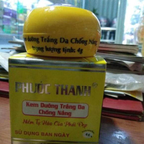 Kem Phước Thanh vàng trắng da Chống nắng 4g