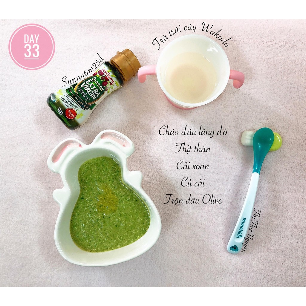 DẦU ĂN DẶM CHO BÉ 6M+ - dầu oliu