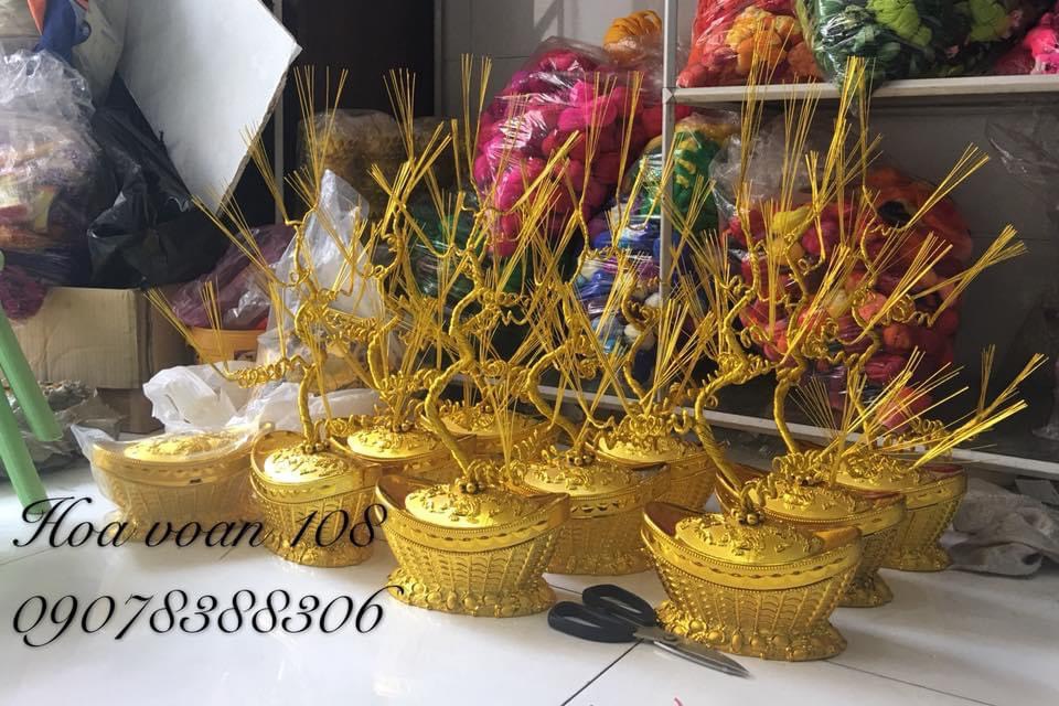 Gốc cây thỏi vàng cao 55cm