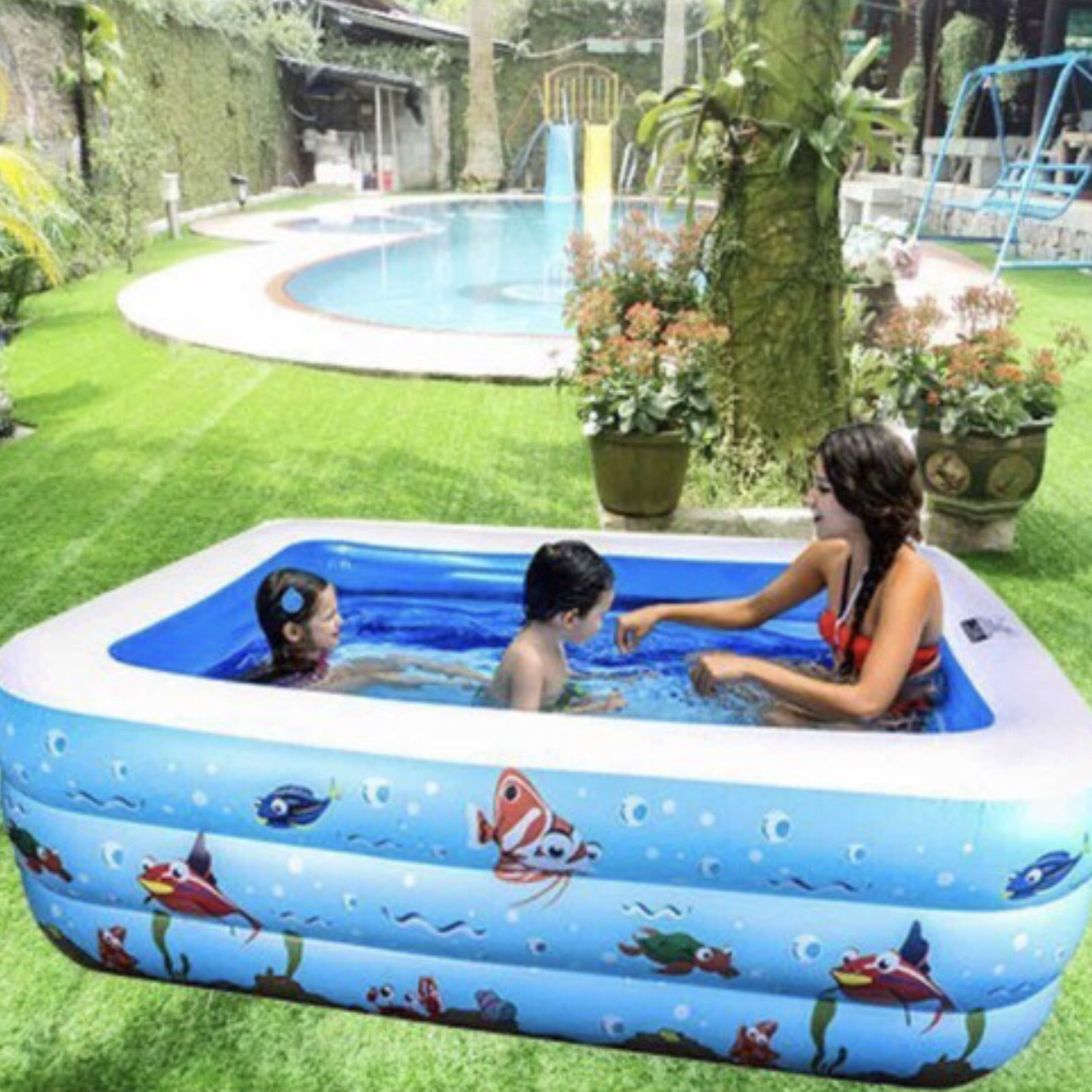 Bể Bơi - Hồ Bơi. Phao 1 m5 (3 tầng)