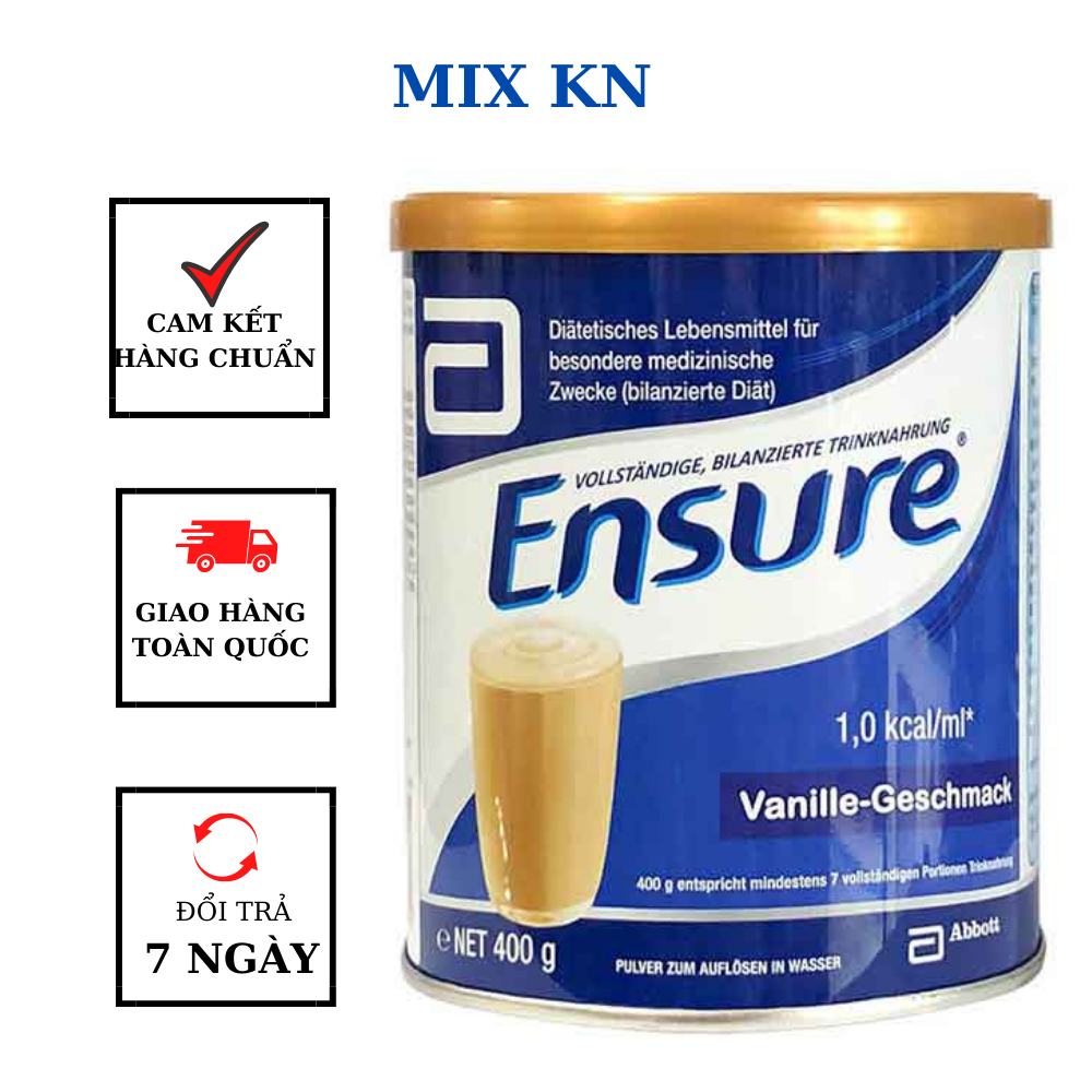 Sữa Bột Abbott Ensure Đức - Hộp 400gr
