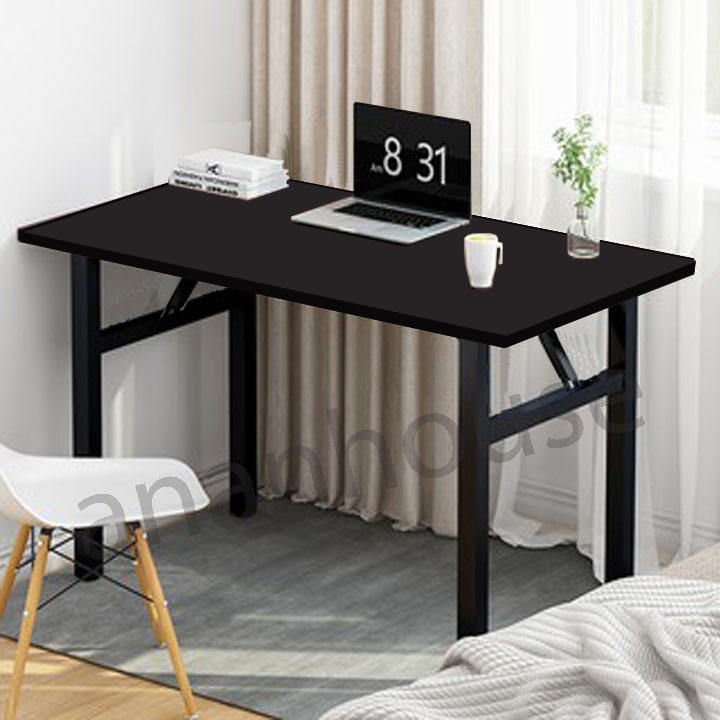Bàn học,bàn làm việc chân sắt gấp gọn kích thước 1,2m &1m nhiều màu sắc, chắc chắn lắp đặt dễ dàng