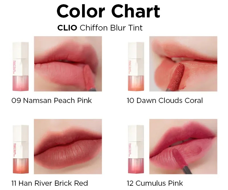 [Săn Deal] Son Kem Lì Clio Chiffon Blur Tint 3.1g [Phiên bản Pastel Clouds]