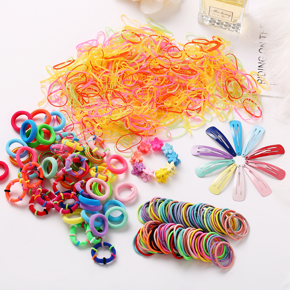 Set Dây Buộc Tóc 780 Chi Tiết Cho Bé