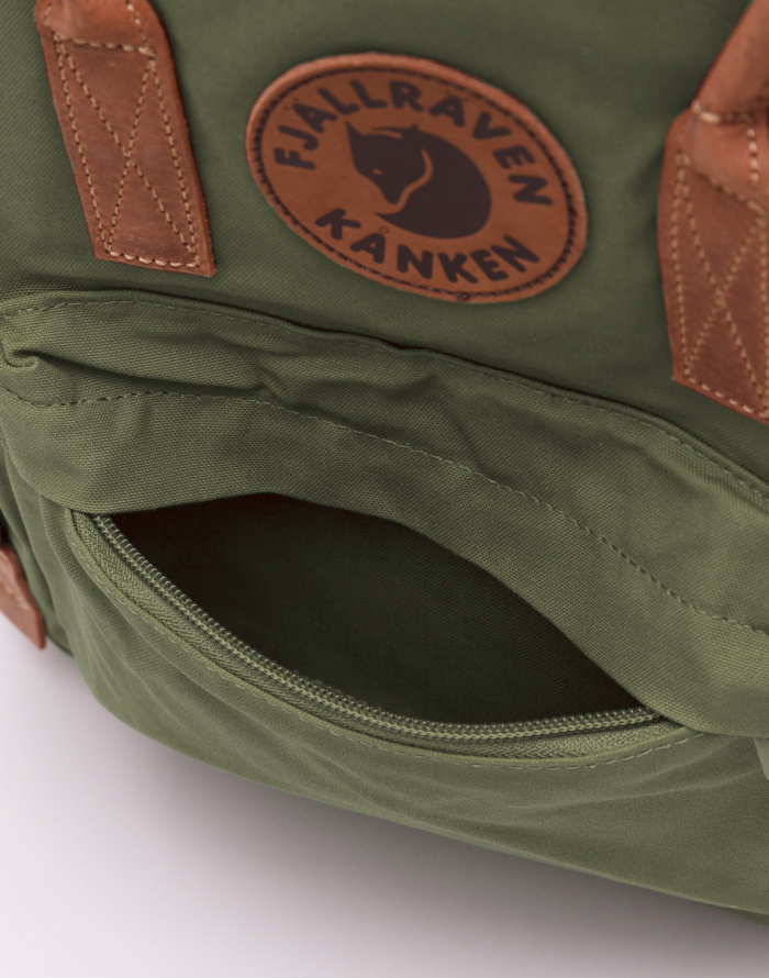 Balo Fjallraven Kanken No. 2 Dây Da