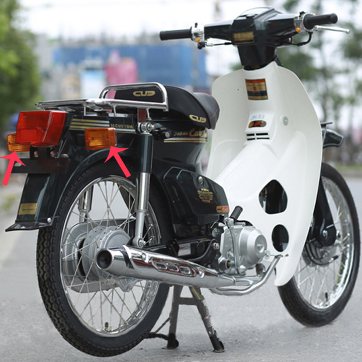 [ 1 ĐÔI ] Cặp xi nhan xe máy CUB 82 - xi nhan sau xe máy