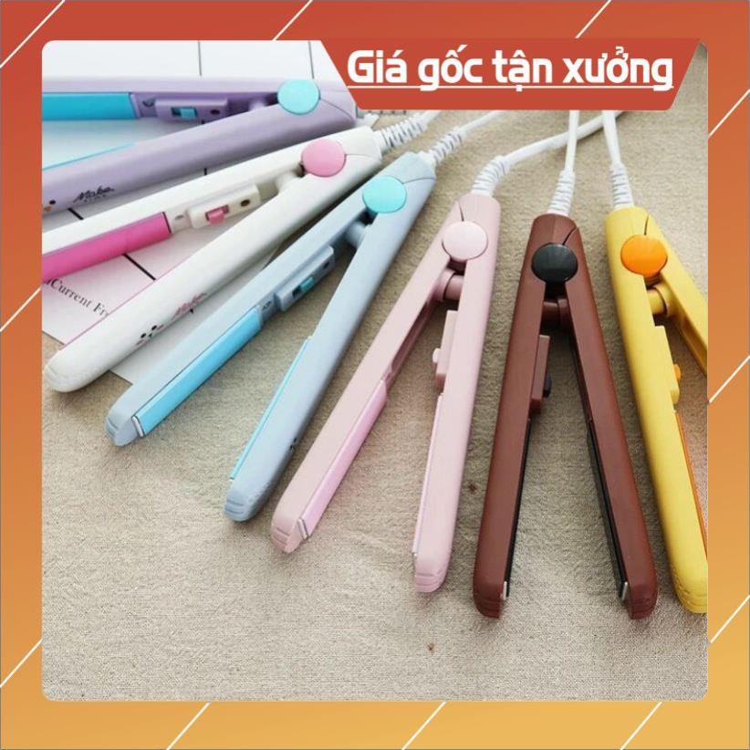 Máy Là/ Ép/ Duỗi Tóc Mini Make Time - Máy Dập Xù Tiện Lợi