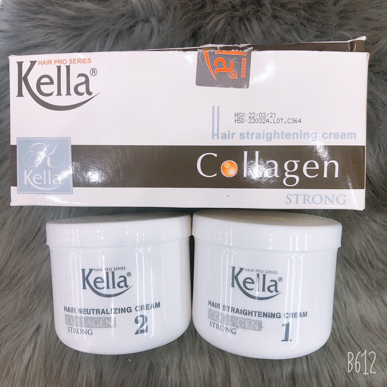 KEM DUỖI ÉP THẲNG , ÉP SIDE TÓC KELLA COLLAGEN STRONG ( không cần nhiệt )