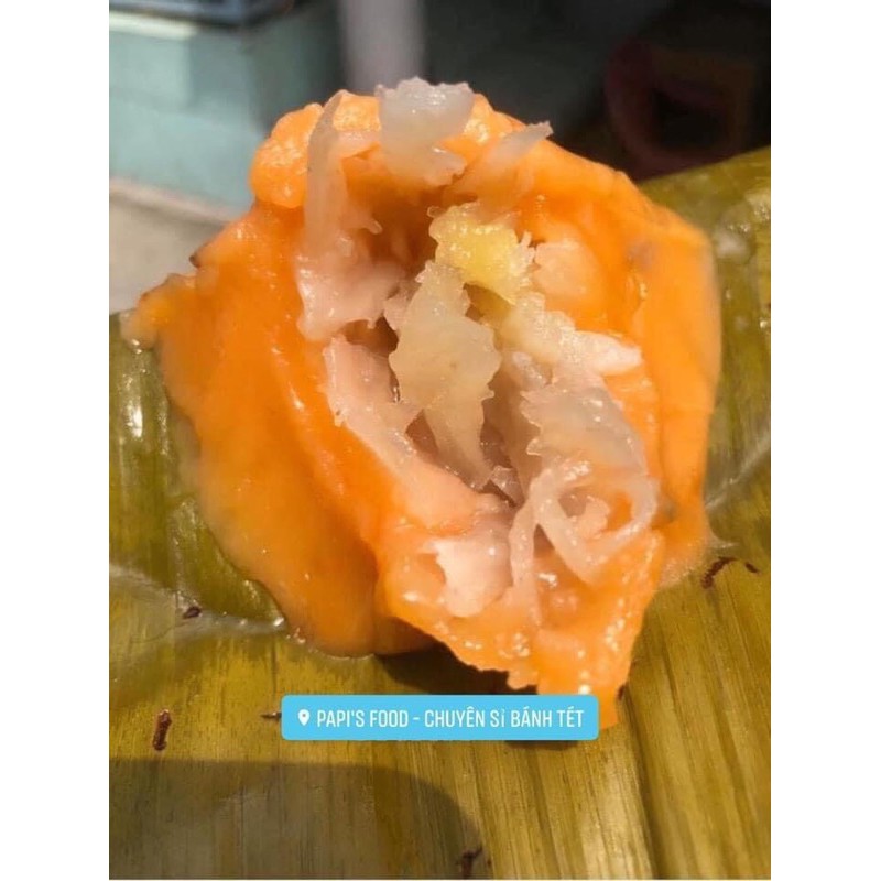 [HCM]Bánh Ít Dừa Non Sầu Riêng (Xanh Lá Dứa-5 Bánh)