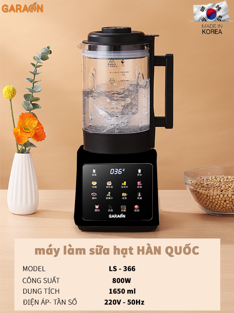Máy làm sữa hạt nhập khẩu HÀN QUỐC LOHAS LS_366