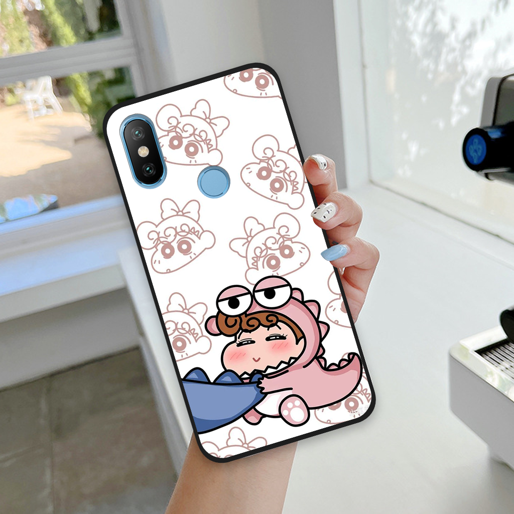 Ốp lưng Xiaomi Redmi Note 5 / Redmi Note 6 Pro hình cặp đôi, couple hoạt hình dễ thương
