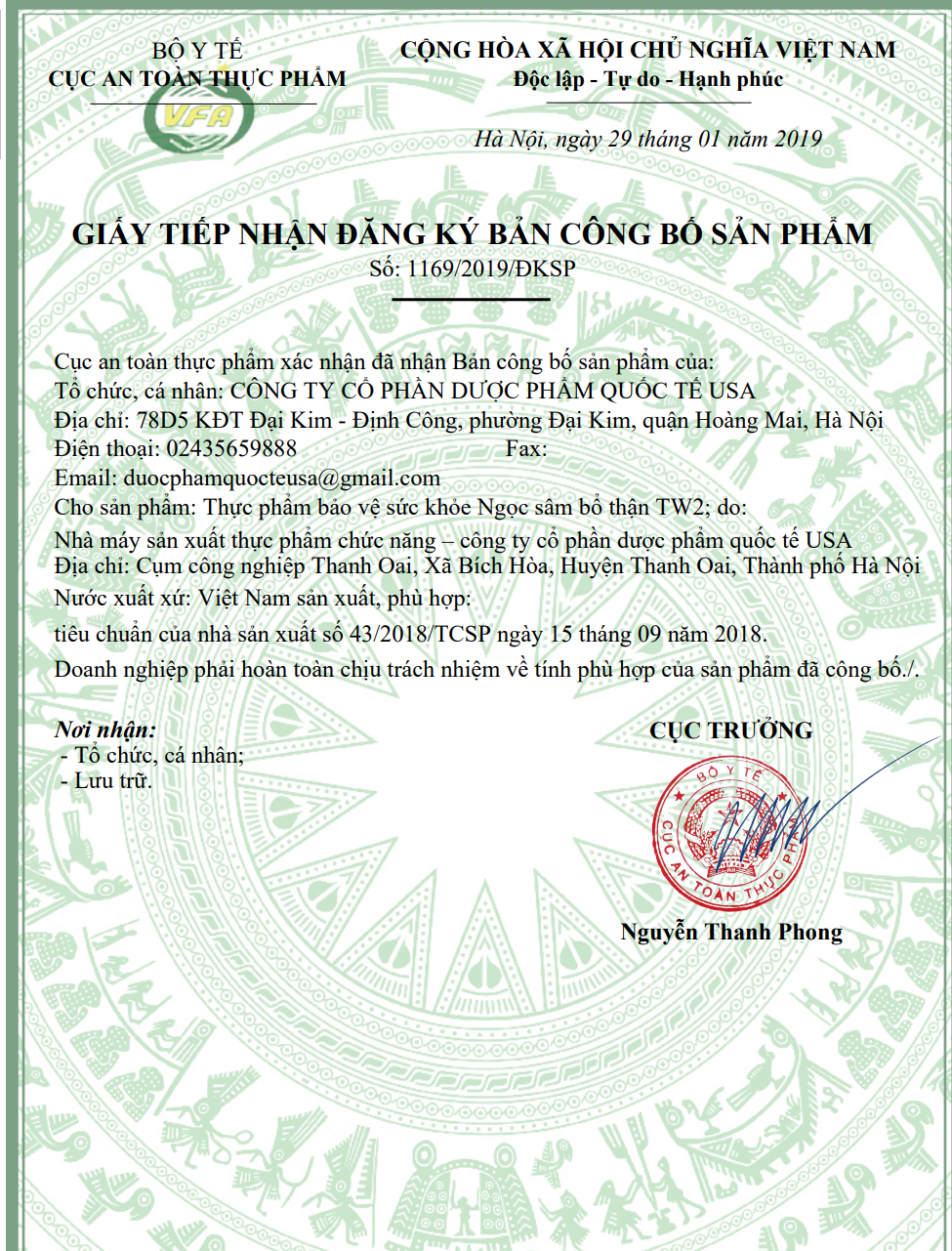 Sâm nhung bổ thận Trung Ương 2 - Lọ 30 viên