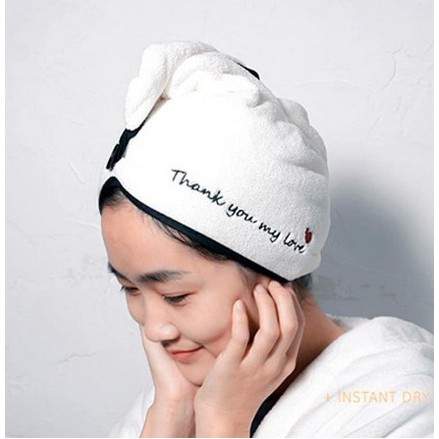 Khăn quấn tóc mau khô