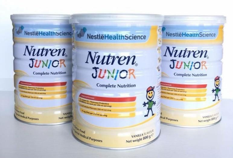 Sữa Nutren Junior 800g là sản phẩm dinh dưỡng chuyên biệt cho trẻ từ 1