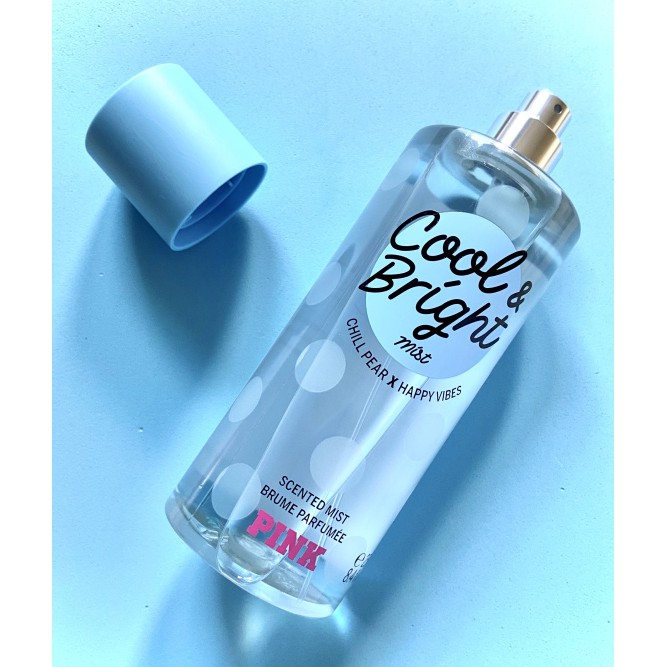 Xịt Thơm Body Mist 𝗩𝗜𝗖𝗧𝗢𝗥𝗜𝗔'𝗦 𝗦𝗘𝗖𝗥𝗘𝗧 Cool & Bright 30ml/50ml/100ml/250ml