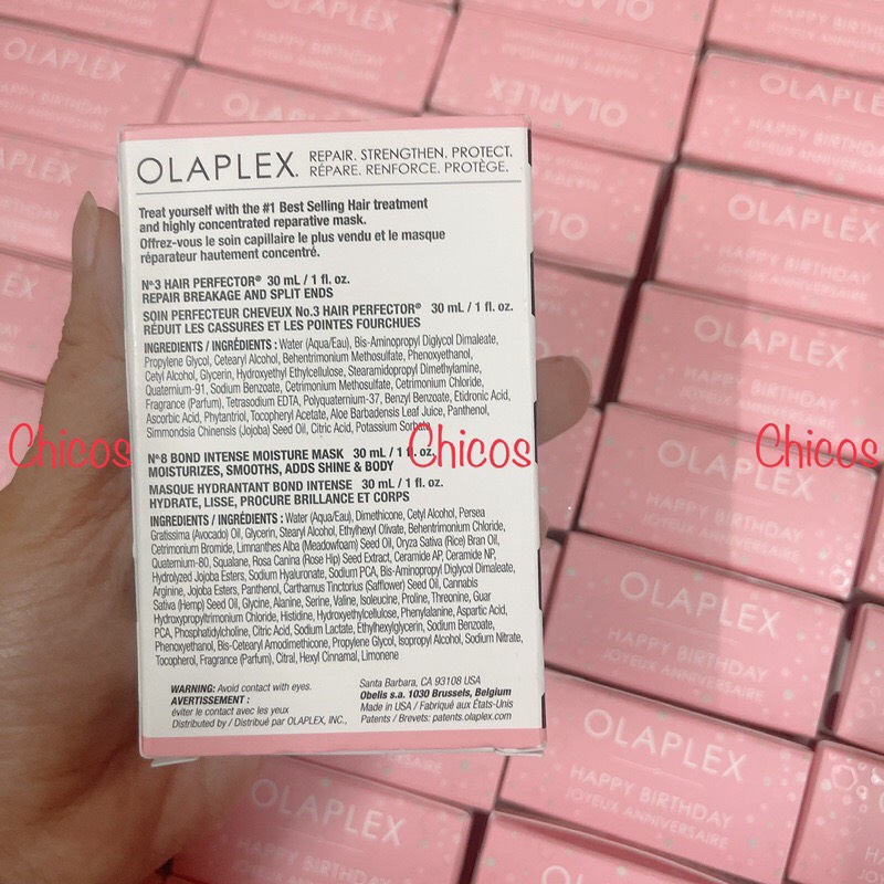 [Fullbox hàng US] Set dưỡng tóc phục hồi mini OLAPLEX SEPHORA BEAUTY INSIDER