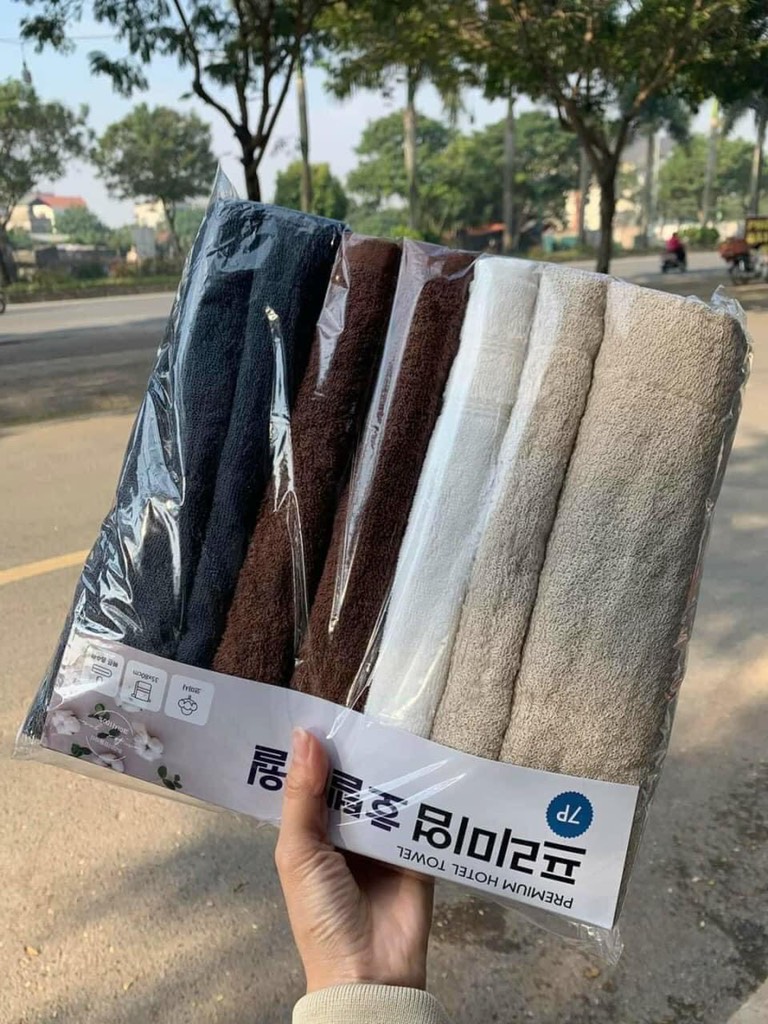 Set 7 Khăn Xuất Hàn