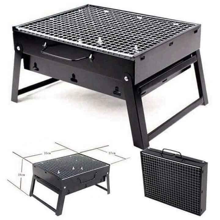 BẾP NƯỚNG THAN HOA VUÔNG CAO CẤP