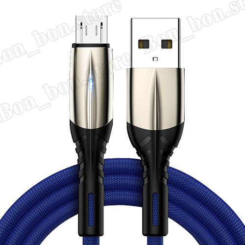 Dây cáp sạc micro usb 20cm bọc dù cao cấp