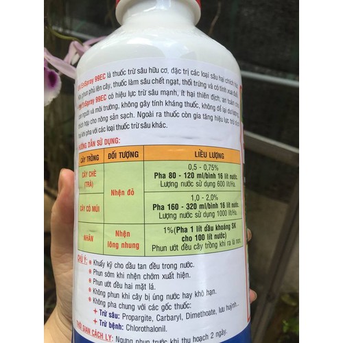CHẾ PHẨM DẦU KHOÁNG SK 99EC 1 LÍT