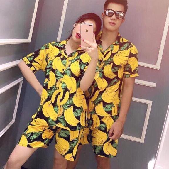 Bộ Hoa Quả Trái Cây Đi Biển Cực Xinh