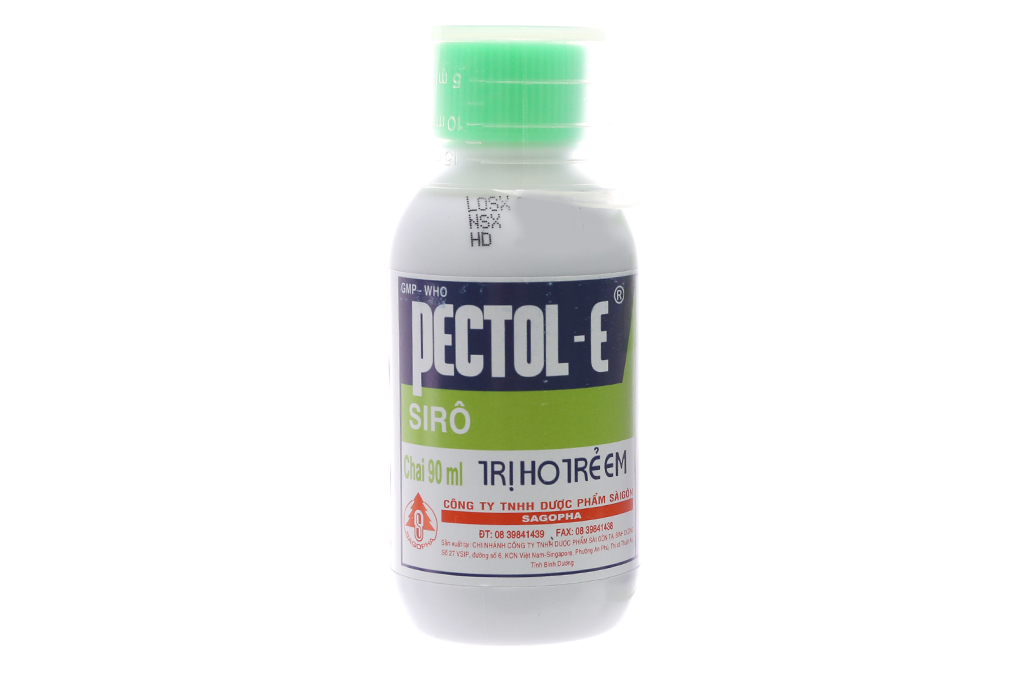 [HCM]Siro ho trẻ em Pectol-E chai 90ml