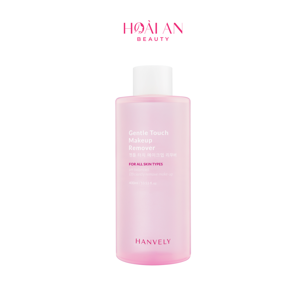 [HÀNG TẶNG KHÔNG BÁN] Nước tẩy trang Hanvely Gentle Touch Makeup Remover 400ml