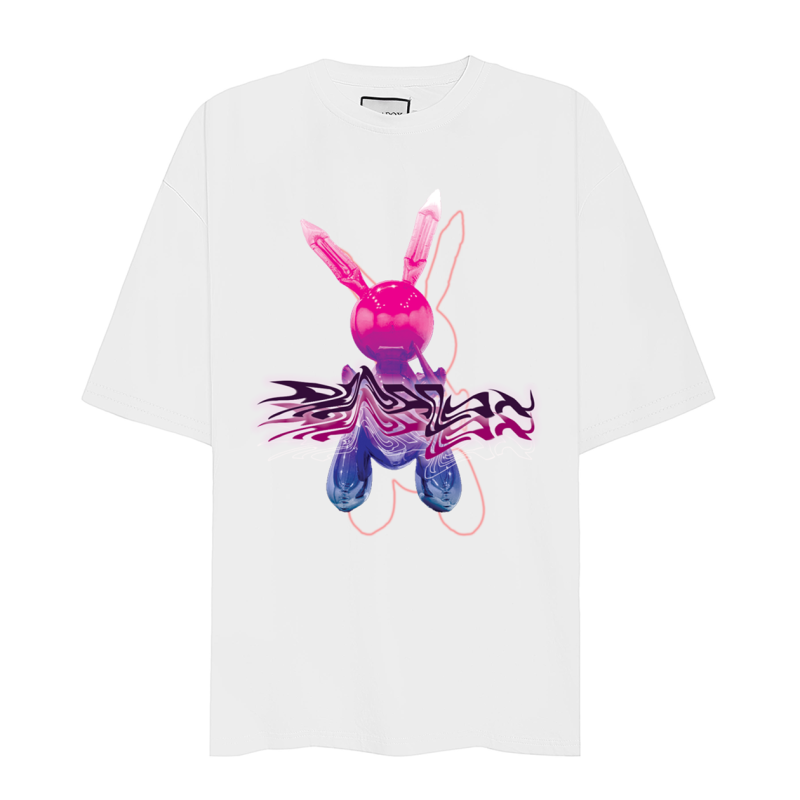 Paradox's black t-shirt cottontail tee
