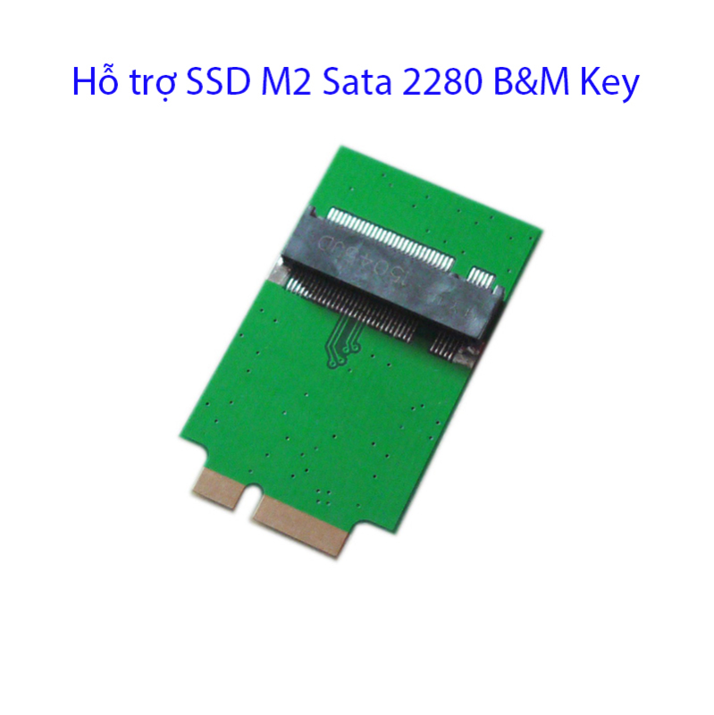Dock chuyển đổi SSD M2 sang NGFF cho Macbook Air A1369 A1370 đời 2010 2011