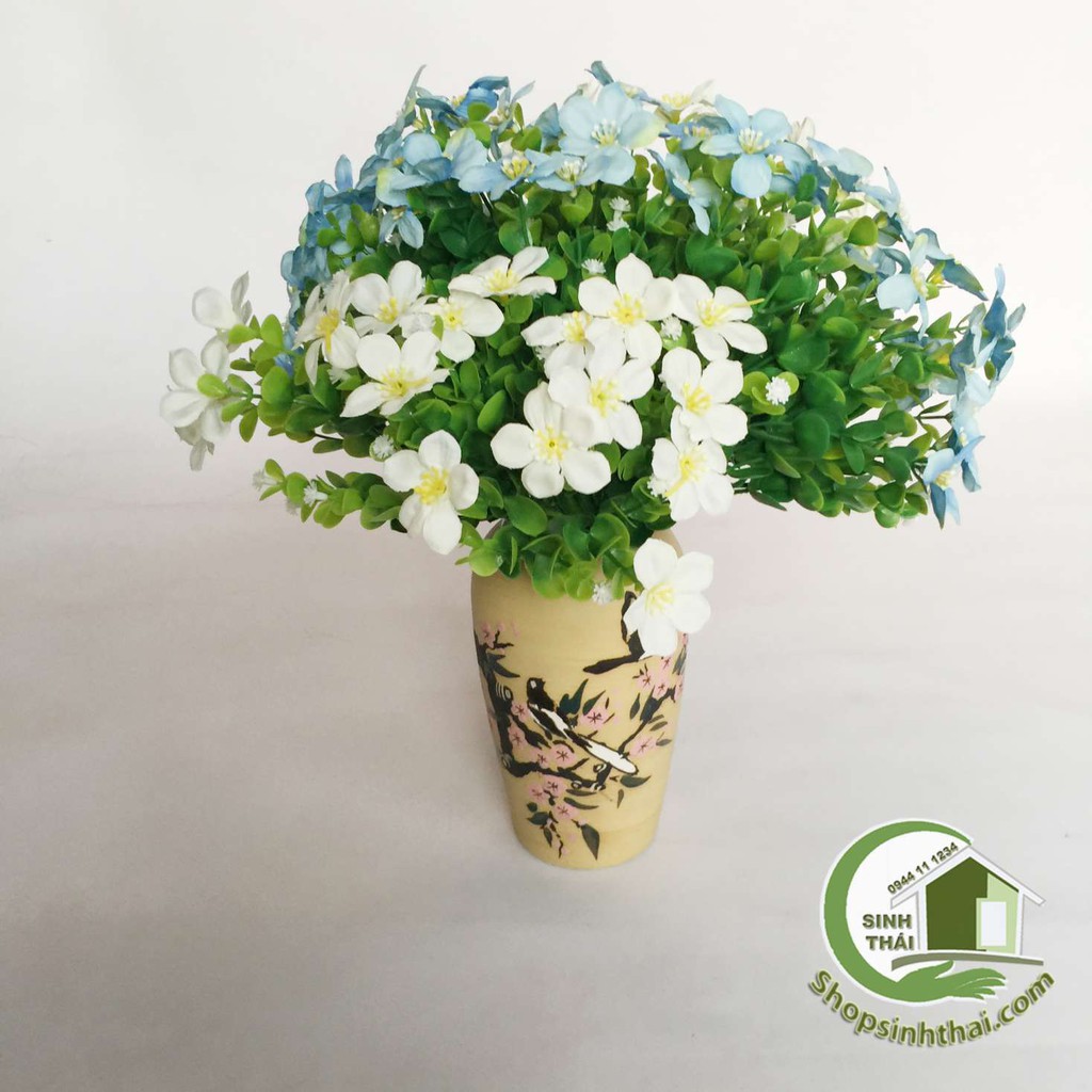 Bụi cây hoa lài tây cao 33cm - chọn màu