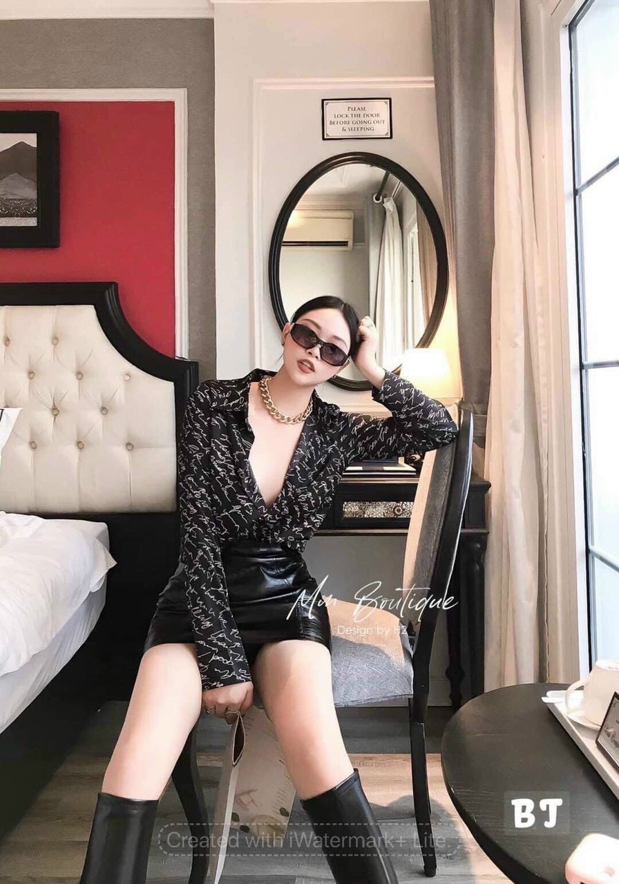 Áo sơ mi chữ ký siêu sang