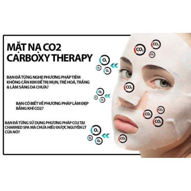 Mặt Nạ Thải Độc CO2 DJ Carborn Therapy Mụn