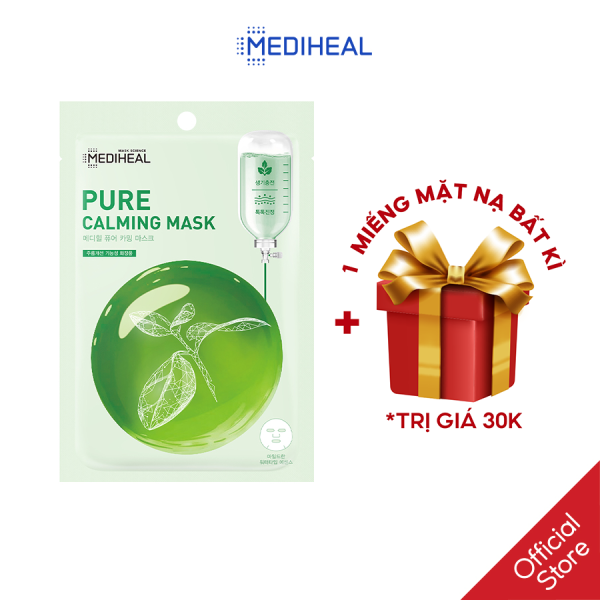 Mặt Nạ Dịu Da Se Khít Lỗ Chân Lông Mediheal Pure Calming Mask 20ml [K70] giá rẻ