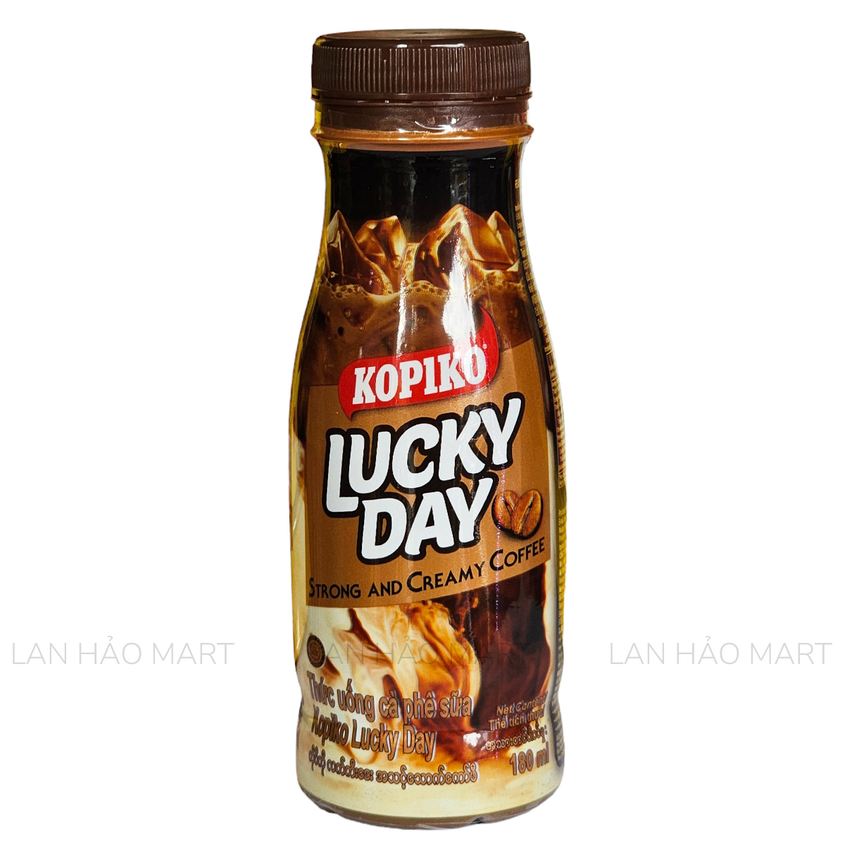 THỨC UỐNG CÀ PHÊ SỮA KOPIKO LUCKY DAY 180ML