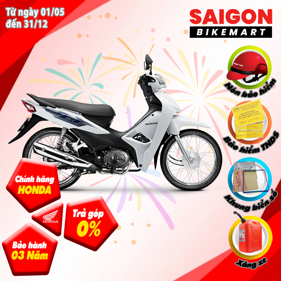 Xe máy Honda Wave Alpha 2023 Phiên bản Tiêu Chuẩn
