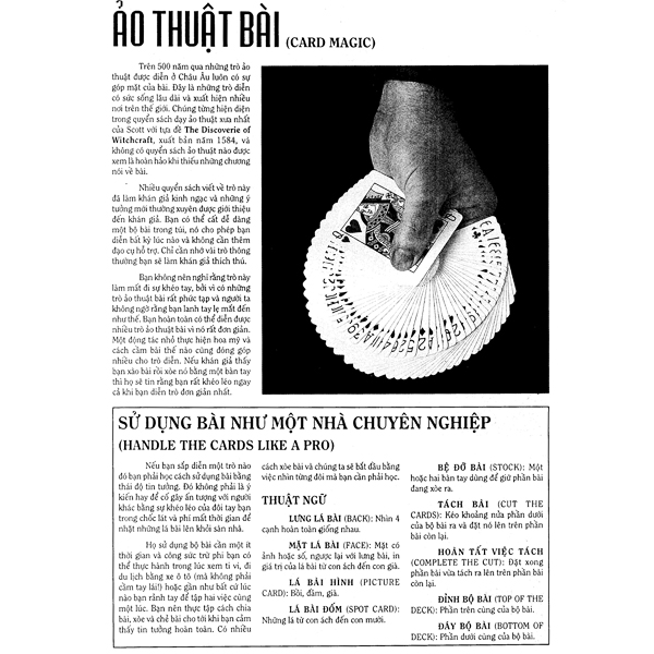 Sách - Những Thủ Pháp ảo Thuật (Magic Tricks)