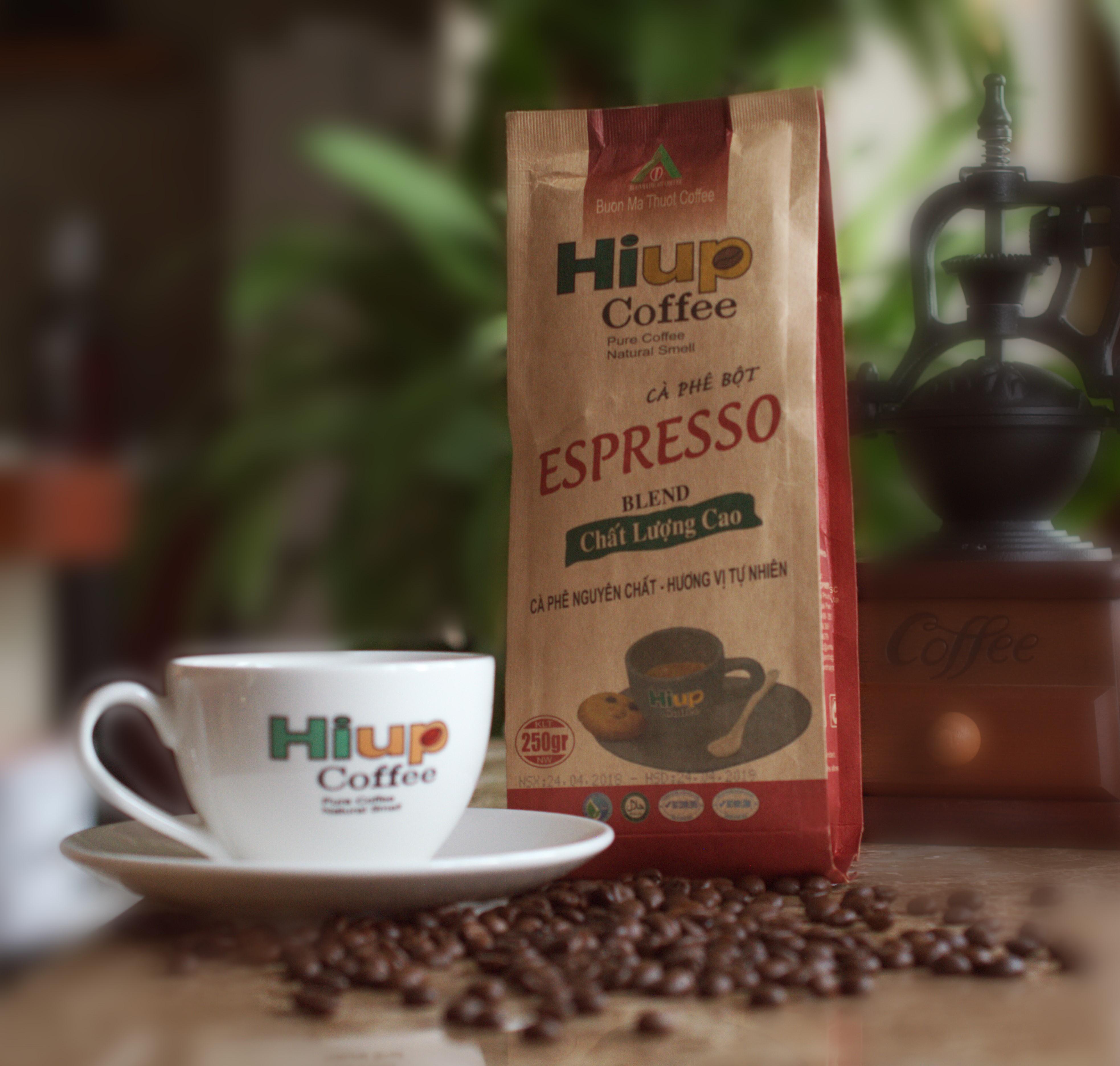 Cà Phê Bột Espresso (250g) - HIUP Coffee