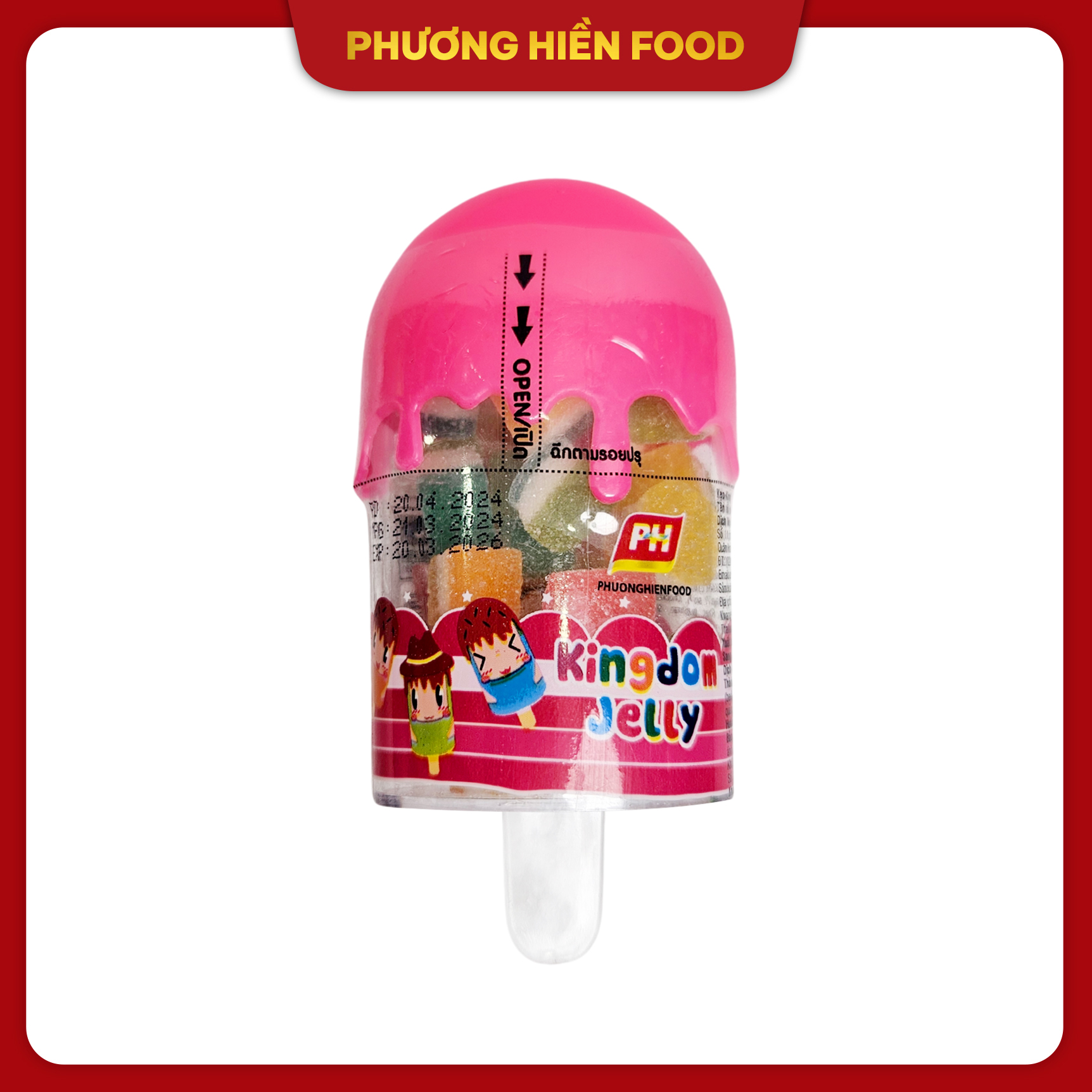 Kẹo kingdom jelly - ice ph 28g