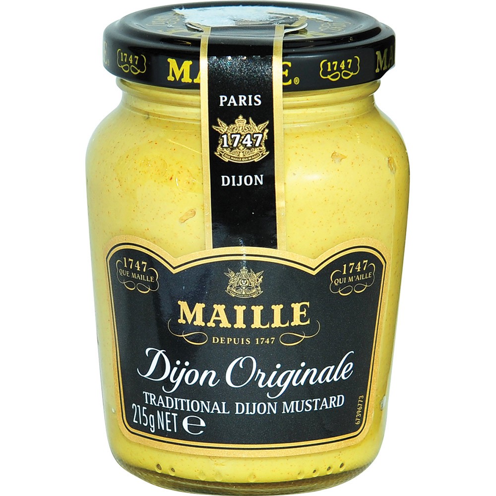 Mù tạt vàng dijon hiệu maille 215g