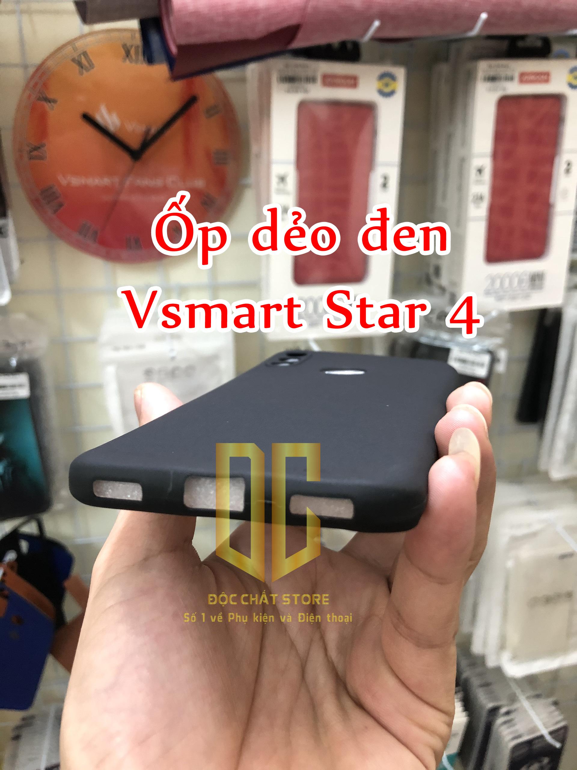 Vsmart Star 4 - Ốp Dẻo TPU Đen Nhám/ Trong suốt