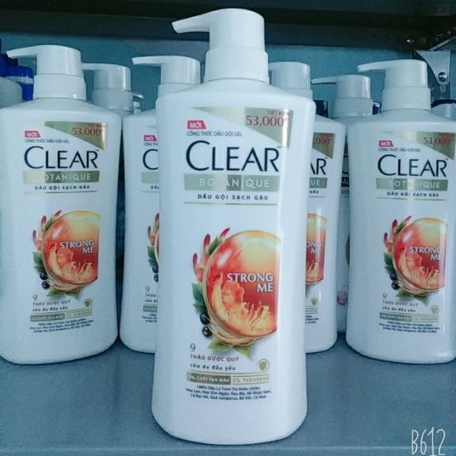 [HCM]Dầu gội clear thảo dược 650g