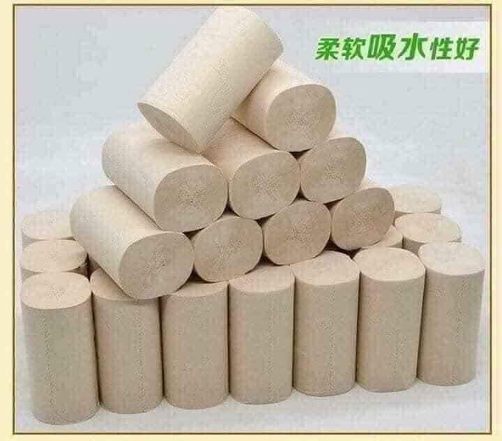 GIẤY VỆ SINH GẤU TRÚC
