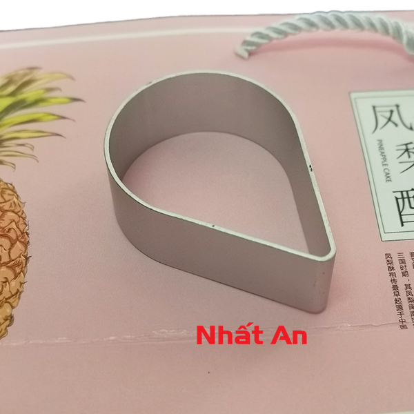 Khuôn nhấn bánh dứa hình giọt nước 2 cái