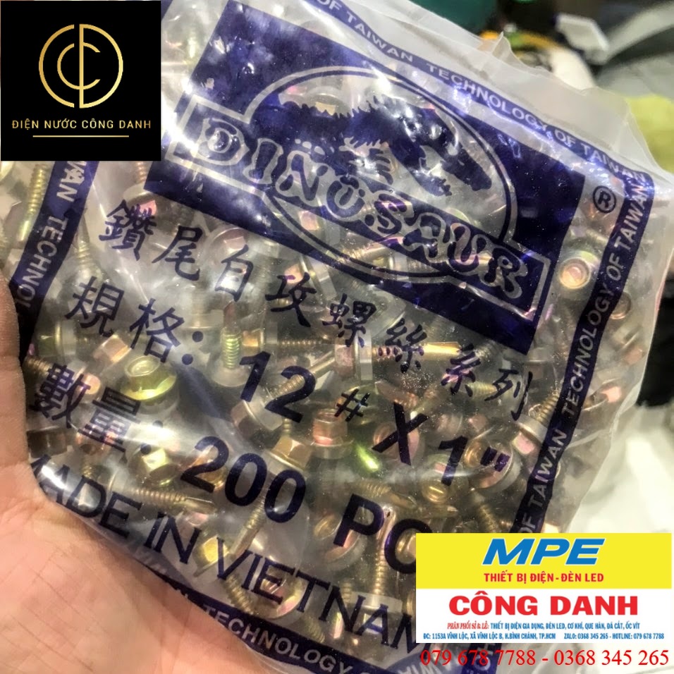 Bịch vít bắn tôn Chữ D