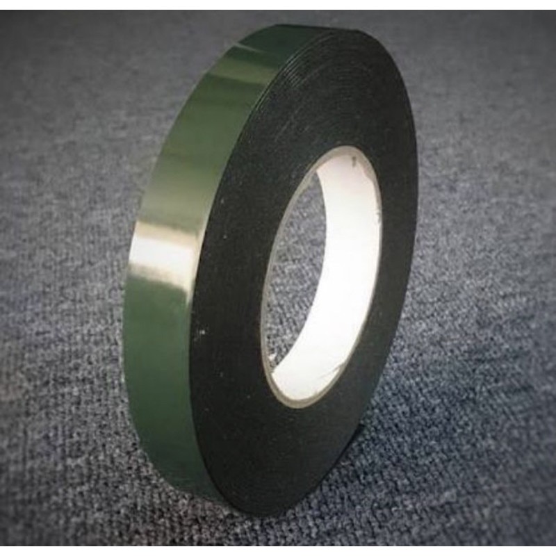 BĂNG KEO XỐP ĐEN 2 MẶT 1F6 (CUỘN)